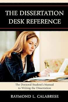 Amazon.com: The Dissertation Desk Reference: The Doctoral